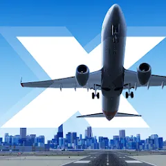 Скачать X-Plane Flight Simulator Mod APK — Безлимитные деньги и открытые самолеты