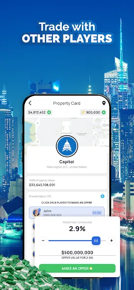 Скачать Landlord - Estate Trading Game Mod APK — Безлимитные деньги и недвижимость — скриншот 4 Скачать Landlord - Estate Trading Game Mod APK — Безлимитные деньги и недвижимость — скриншот 4