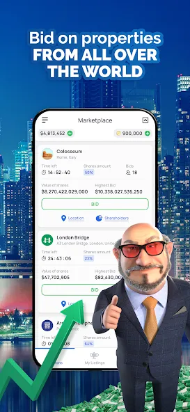 Скачать Landlord - Estate Trading Game Mod APK — Безлимитные деньги и недвижимость — скриншот 5 Скачать Landlord - Estate Trading Game Mod APK — Безлимитные деньги и недвижимость — скриншот 5
