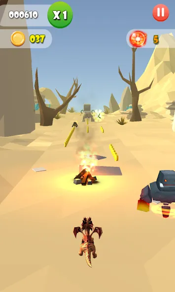 Dragon Run взлом на Андроид — Безлимитные монеты и жизни — скриншот 3
