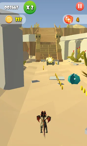 Dragon Run взлом на Андроид — Безлимитные монеты и жизни — скриншот 5