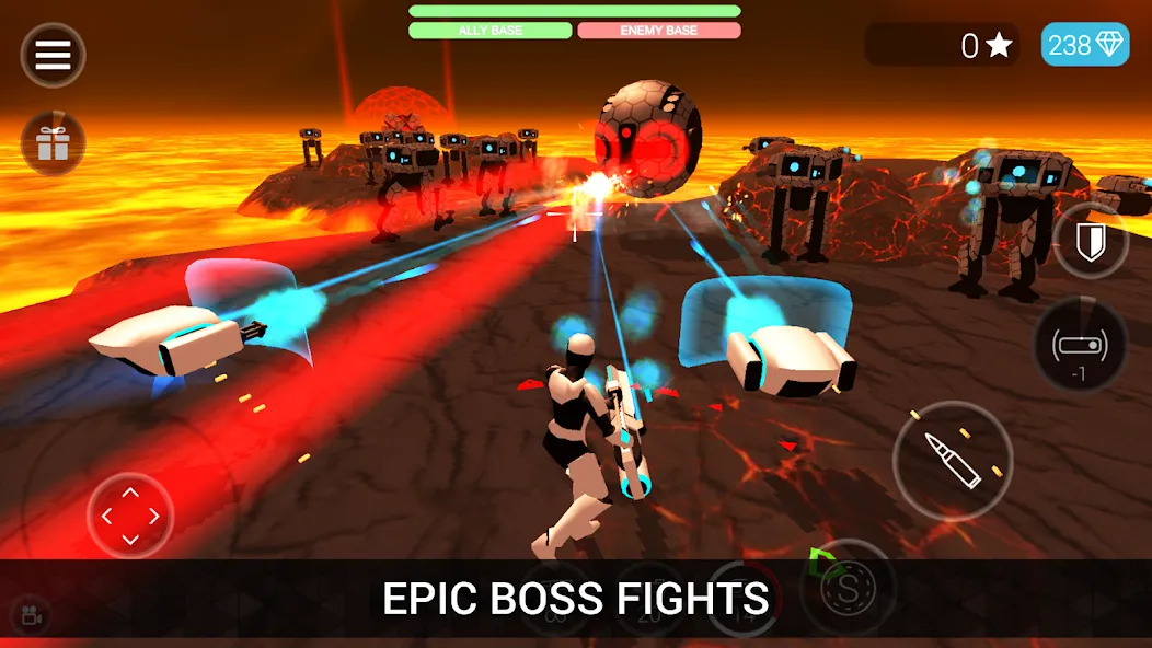 Heroes of CyberSphere: Online (Мод: Безлимитные ресурсы и улучшенное оружие) — скачать на Андроид — скриншот 3 Heroes of CyberSphere: Online (Мод: Безлимитные ресурсы и улучшенное оружие) — скачать на Андроид — скриншот 3