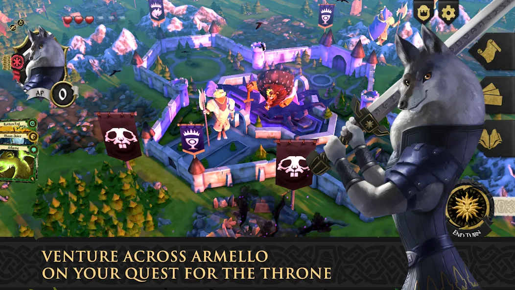 Скачать взлом Armello — Бесконечные карты и ресурсы — скриншот 1 Скачать взлом Armello — Бесконечные карты и ресурсы — скриншот 1