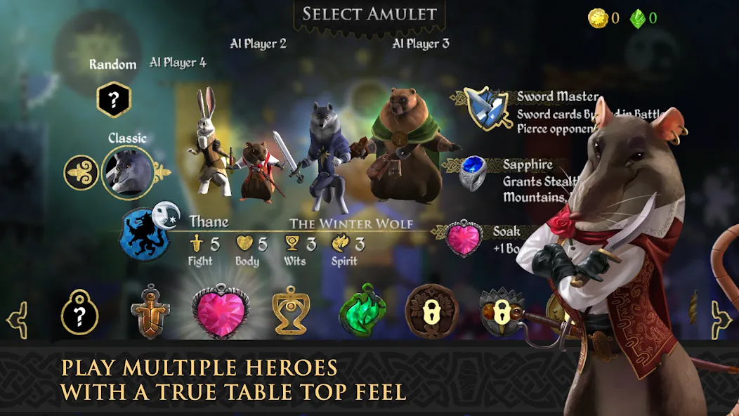 Скачать взлом Armello — Бесконечные карты и ресурсы — скриншот 4 Скачать взлом Armello — Бесконечные карты и ресурсы — скриншот 4