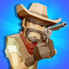 Western Cowboy: Shooting Game бесплатно на Андроид — мод: Безлимитные деньги и патроны