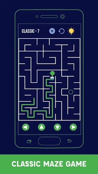 Mazes & More MOD APK: Бесконечные лабиринты и подсказки — скриншот 1