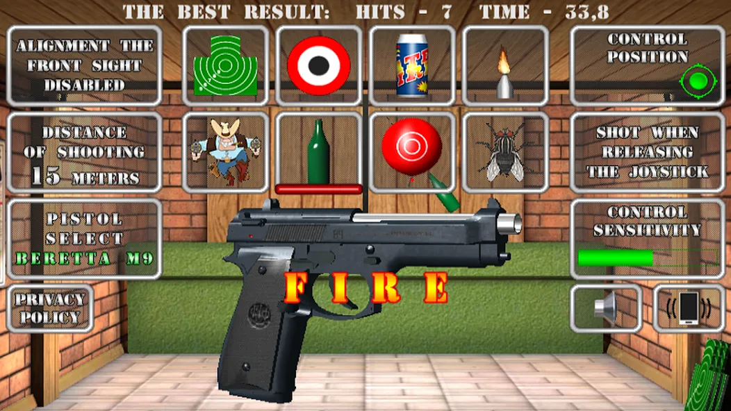 Скачать Pistol shooting. Desert Eagle на Андроид с модом — Безлимитные патроны и точная стрельба — скриншот 1