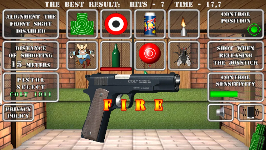 Скачать Pistol shooting. Desert Eagle на Андроид с модом — Безлимитные патроны и точная стрельба — скриншот 2