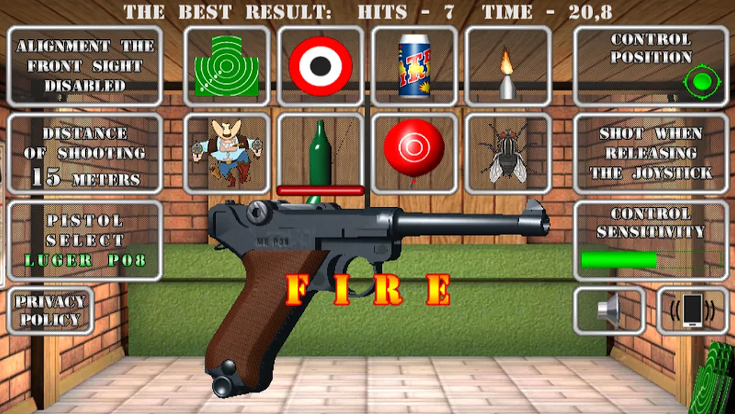 Скачать Pistol shooting. Desert Eagle на Андроид с модом — Безлимитные патроны и точная стрельба — скриншот 3