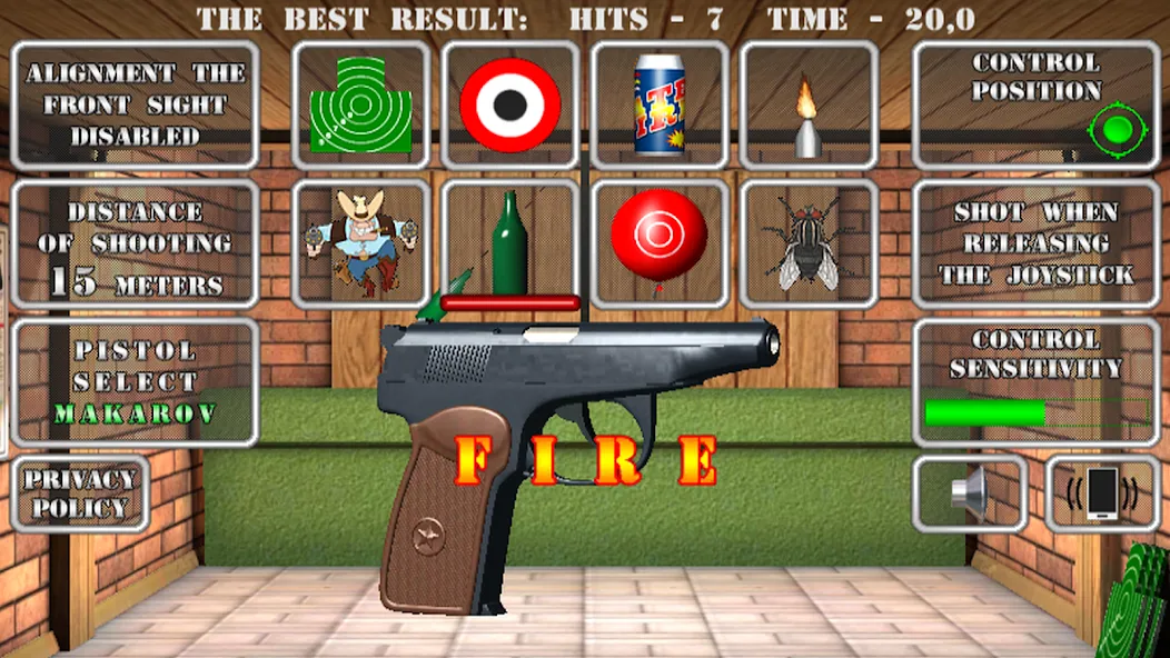 Скачать Pistol shooting. Desert Eagle на Андроид с модом — Безлимитные патроны и точная стрельба — скриншот 4