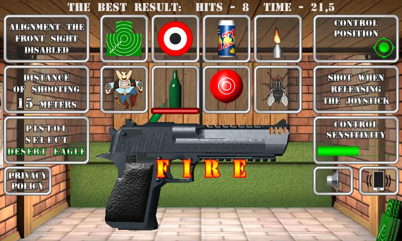 Скачать Pistol shooting. Desert Eagle на Андроид с модом — Безлимитные патроны и точная стрельба — скриншот 5