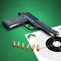 Скачать Pistol shooting. Desert Eagle на Андроид с модом — Безлимитные патроны и точная стрельба