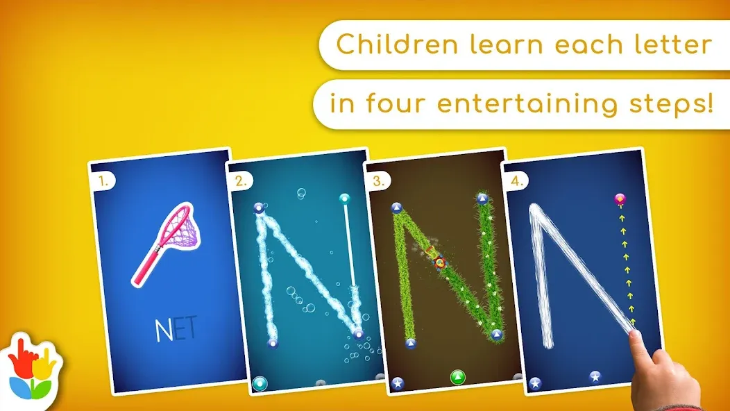 Скачать LetterSchool - Learn to Write на Андроид с модом — Открыты все буквы и уроки — скриншот 1 Скачать LetterSchool - Learn to Write на Андроид с модом — Открыты все буквы и уроки — скриншот 1