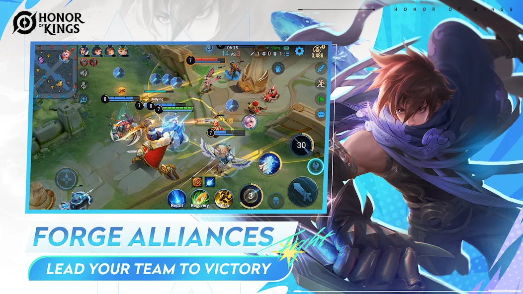 Honor of Kings MOD APK скачать на Андроид — Безлимитные деньги и алмазы — скриншот 2