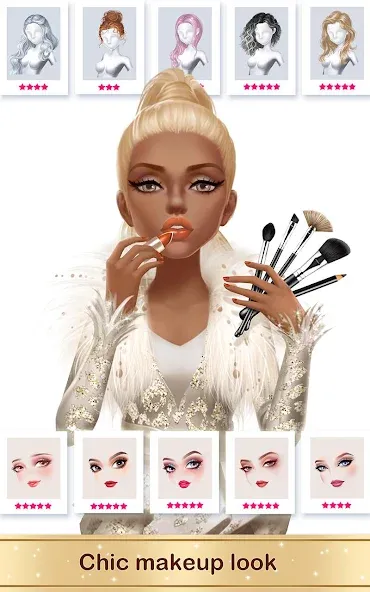 Fashion Fantasy: Glam Stylist мод на Андроид: Безлимитные деньги и наряды — скриншот 5 Fashion Fantasy: Glam Stylist мод на Андроид: Безлимитные деньги и наряды — скриншот 5
