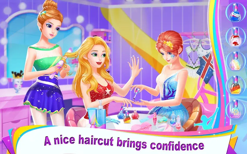 Gymnastics Queen — Безлимитные монеты и все костюмы, скачать мод APK — скриншот 3