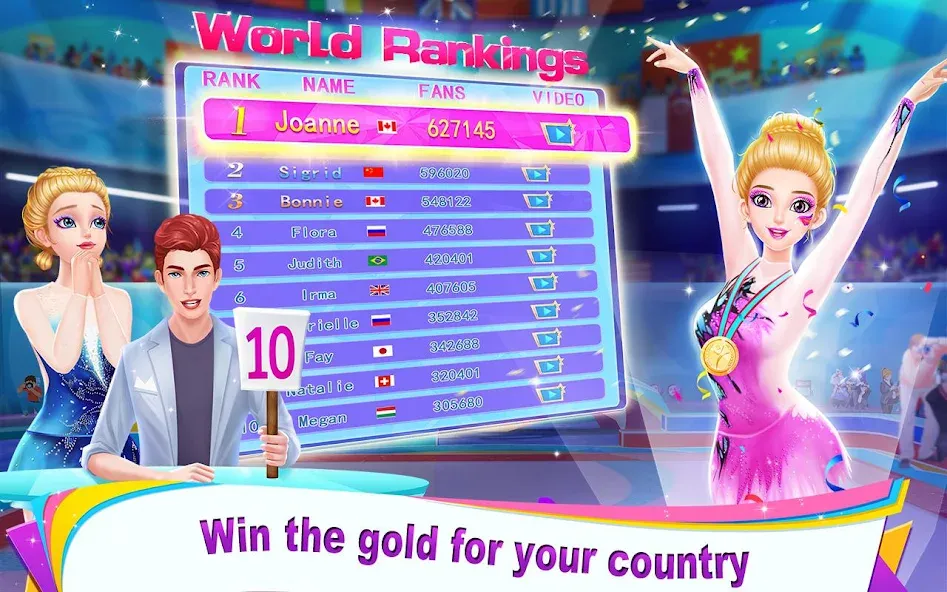 Gymnastics Queen — Безлимитные монеты и все костюмы, скачать мод APK — скриншот 5