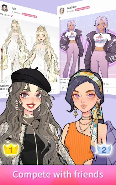 SuitU: Fashion Avatar Dress Up MOD APK: Безлимитные деньги и одежда — скриншот 5 SuitU: Fashion Avatar Dress Up MOD APK: Безлимитные деньги и одежда — скриншот 5
