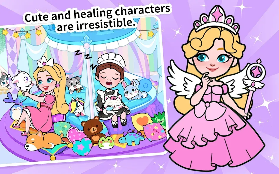 Мод Paper Princess's Dream Castle — Безлимитные монеты и все наряды, скачать APK — скриншот 1