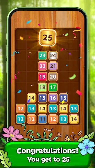 Merge Wood: Block Puzzle — взломанная версия, Безлимитные монеты и подсказки — скриншот 2 Merge Wood: Block Puzzle — взломанная версия, Безлимитные монеты и подсказки — скриншот 2