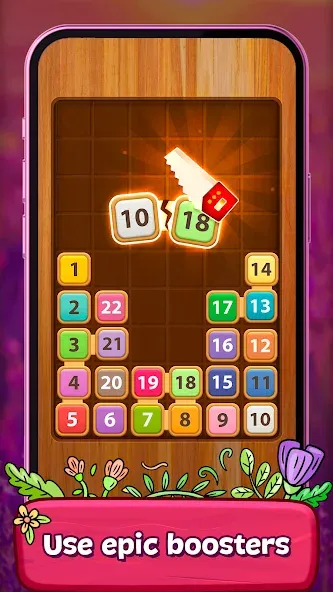 Merge Wood: Block Puzzle — взломанная версия, Безлимитные монеты и подсказки — скриншот 5 Merge Wood: Block Puzzle — взломанная версия, Безлимитные монеты и подсказки — скриншот 5