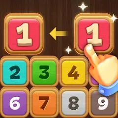 Merge Wood: Block Puzzle — взломанная версия, Безлимитные монеты и подсказки