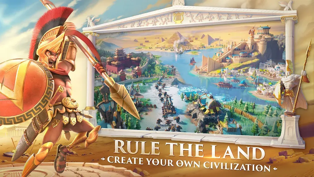 Rise of Kingdoms: Lost Crusade MOD APK скачать на Андроид — Безлимитные ресурсы и ускоренное развитие — скриншот 3 Rise of Kingdoms: Lost Crusade MOD APK скачать на Андроид — Безлимитные ресурсы и ускоренное развитие — скриншот 3