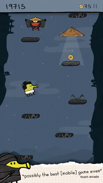 Doodle Jump — скачать мод: Безлимитные жизни и ускоренный прыжок — скриншот 4 Doodle Jump — скачать мод: Безлимитные жизни и ускоренный прыжок — скриншот 4