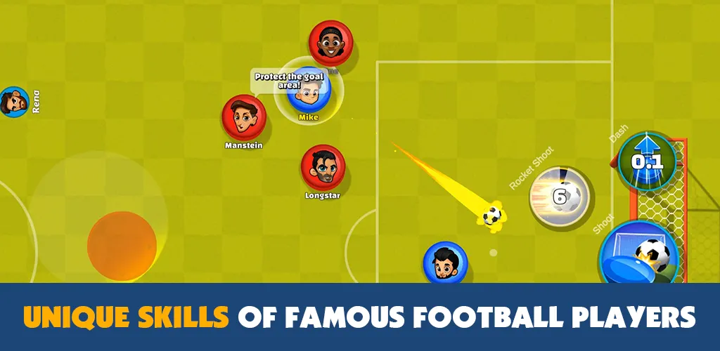 Скачать Super Soccer 3v3 (Online] мод — Безлимитные монеты и онлайн-матчи — скриншот 1