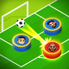 Скачать Super Soccer 3v3 (Online] мод — Безлимитные монеты и онлайн-матчи