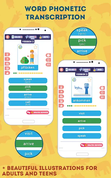 Скачать взлом English for Beginners: LinDuo — Открыты все уроки и слова — скриншот 5 Скачать взлом English for Beginners: LinDuo — Открыты все уроки и слова — скриншот 5
