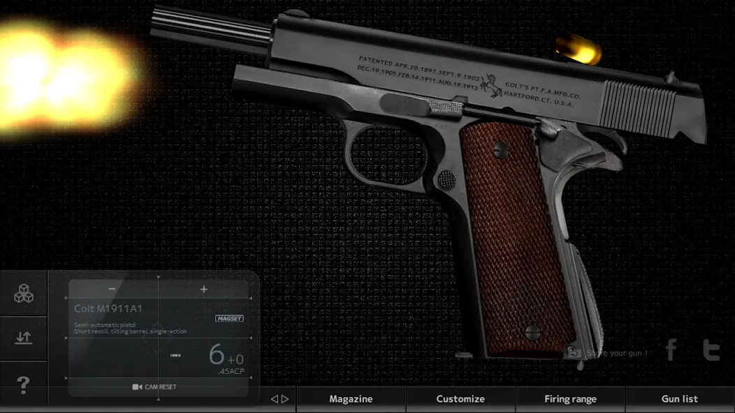 Скачать взлом Magnum3.0 Gun Custom Simulator — Без рекламы и полный доступ — скриншот 1