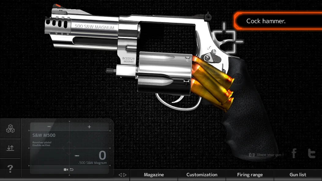 Скачать взлом Magnum3.0 Gun Custom Simulator — Без рекламы и полный доступ — скриншот 4