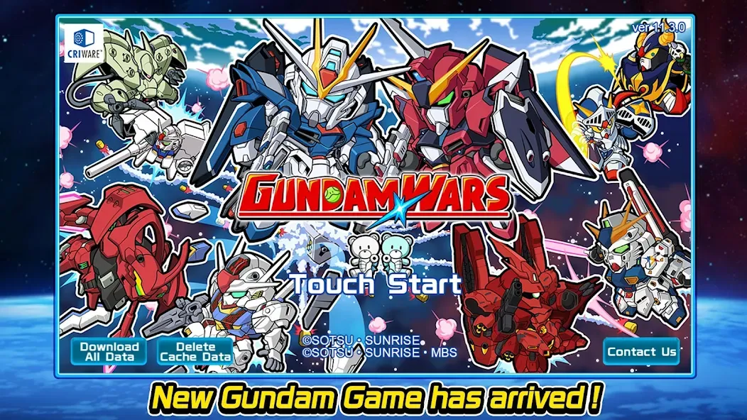 LINE: Gundam Wars — скачать мод: Безлимитные ресурсы и мощные юниты — скриншот 1 LINE: Gundam Wars — скачать мод: Безлимитные ресурсы и мощные юниты — скриншот 1