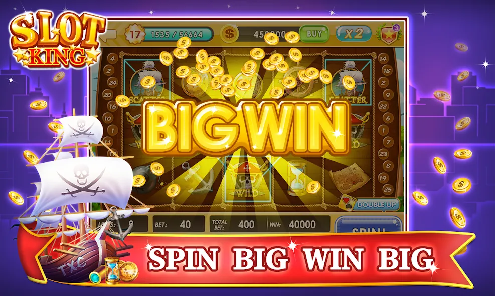 Slots Machines - Vegas Casino взломанный APK — Безлимитные монеты и джекпоты — скриншот 2