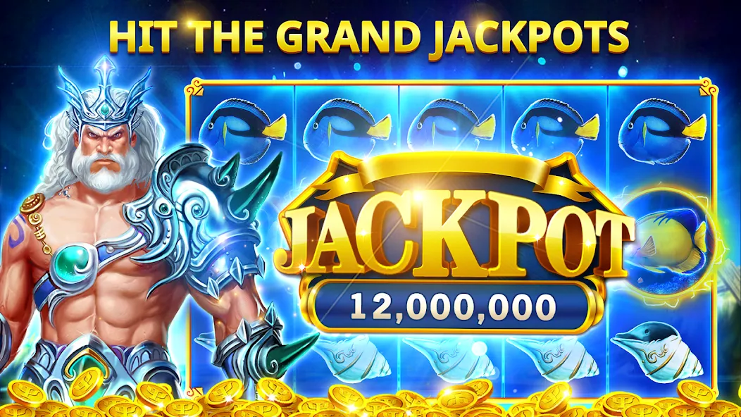 Slots Myth - Slot Machines — Безлимитные монеты и бонусы, скачать мод APK — скриншот 5 Slots Myth - Slot Machines — Безлимитные монеты и бонусы, скачать мод APK — скриншот 5