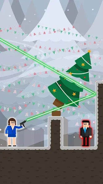 Скачать мод Mr Bullet - Spy Puzzles — Безлимитные монеты и патроны — скриншот 5