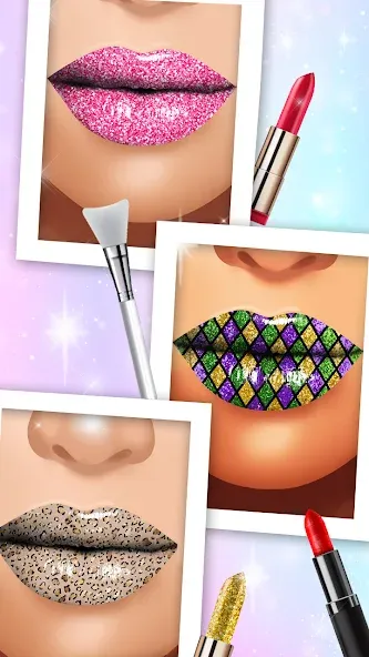 Скачать Lip Art Makeup Beauty Game последней версии — Безлимитные деньги и все скины — скриншот 1 Скачать Lip Art Makeup Beauty Game последней версии — Безлимитные деньги и все скины — скриншот 1