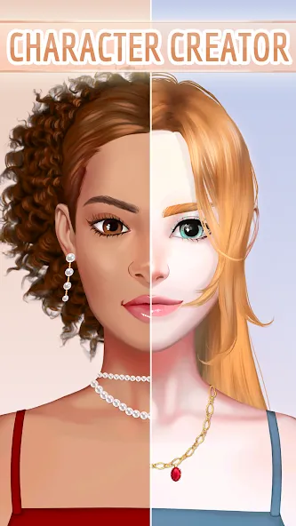 Скачать Avatar Character: Girl Creator — Безлимитные наряды и аксессуары — скриншот 2