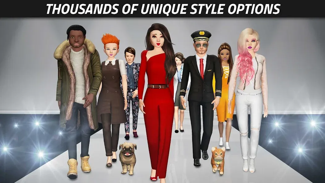Avakin Life - 3D Virtual World бесплатно на Андроид — мод: Безлимитные монеты и премиум-объекты — скриншот 5