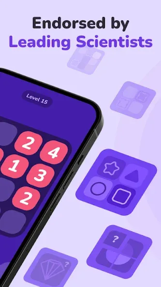 Скачать Brain Training Game мод — Безлимитные подсказки и открытые уровни — скриншот 2 Скачать Brain Training Game мод — Безлимитные подсказки и открытые уровни — скриншот 2