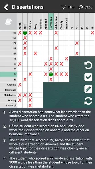 Скачать Logic Puzzles Daily - Solve Lo на Андроид с модом — Без рекламы и все подсказки бесплатны — скриншот 1 Скачать Logic Puzzles Daily - Solve Lo на Андроид с модом — Без рекламы и все подсказки бесплатны — скриншот 1