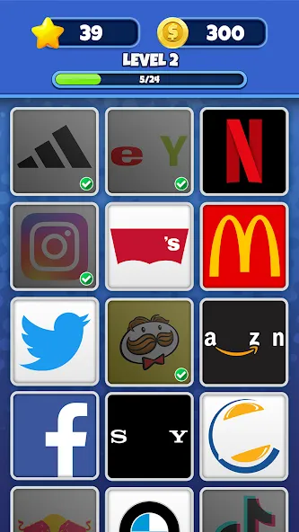 Logo Quiz - World Trivia Game — взломанная версия, Все ответы и уровни открыты — скриншот 3