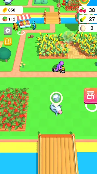 Мод Farm Land - Farming life game — Безлимитные монеты и ресурсы, скачать APK — скриншот 4 Мод Farm Land - Farming life game — Безлимитные монеты и ресурсы, скачать APK — скриншот 4
