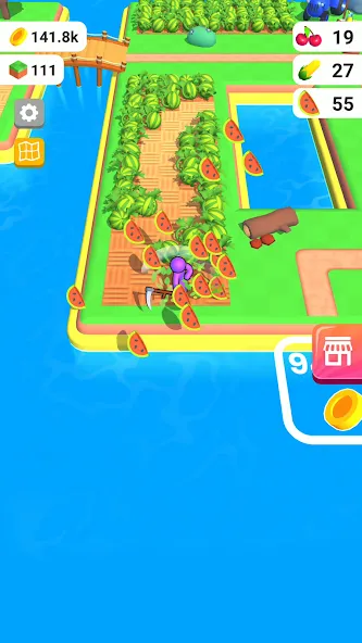 Мод Farm Land - Farming life game — Безлимитные монеты и ресурсы, скачать APK — скриншот 5 Мод Farm Land - Farming life game — Безлимитные монеты и ресурсы, скачать APK — скриншот 5