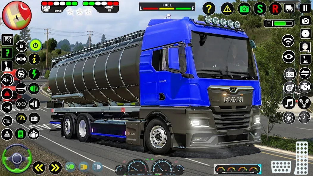 City Truck Simulator 2023 мод на Андроид: Безлимитные деньги и топливо — скриншот 4 City Truck Simulator 2023 мод на Андроид: Безлимитные деньги и топливо — скриншот 4