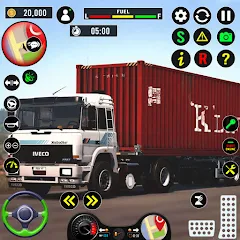 City Truck Simulator 2023 мод на Андроид: Безлимитные деньги и топливо