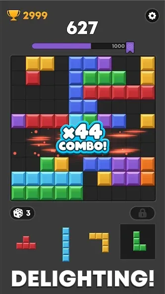 Block Mania - Block Puzzle — Безлимитные монеты и подсказки, скачать мод APK — скриншот 3