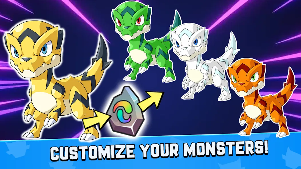 Мод Monster Masters — Безлимитные деньги и редкие монстры, скачать APK — скриншот 5 Мод Monster Masters — Безлимитные деньги и редкие монстры, скачать APK — скриншот 5