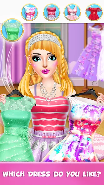 Braided Hair Salon Girls Games MOD APK: Безлимитные деньги и всё открыто — скриншот 5 Braided Hair Salon Girls Games MOD APK: Безлимитные деньги и всё открыто — скриншот 5